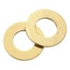 QUARKZMAN 8-Piece M10 Brass Flat Washer Set, 10 x 20 x 1.5 mm view 1