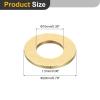 QUARKZMAN 8-Piece M10 Brass Flat Washer Set, 10 x 20 x 1.5 mm view 2
