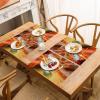 Fabric Placemats, Set of 8, Nature Park Design, 45 x 30 cm view 4