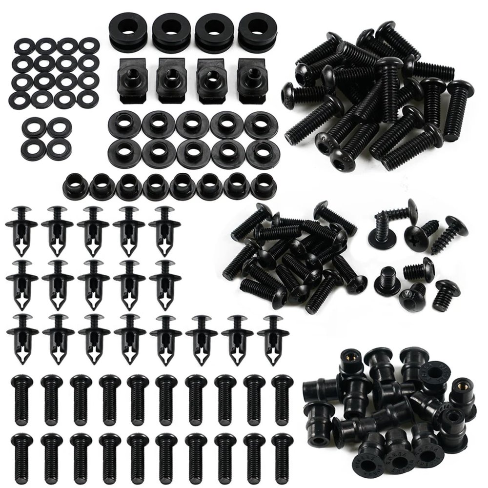 DRCIOQAZR Motorcycle Fairing Screw Kit Compatible with CBR1000RR 2004–2005