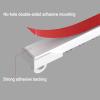 Self-Adhesive Ceiling Curtain Track, No Drilling, 220 cm Wall-Mounted view 2