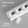 Self-Adhesive Ceiling Curtain Track, No Drilling, 220 cm Wall-Mounted view 3