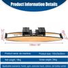 GAYAYAS Indoor Ski Rowing Aerobic Trainer, Ski Training Machine with Walking Pole, Snowboard Simulator for Waist, Abdominal, and Leg Training view 3