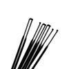 HESHUWEN 14G J-Bend Bicycle Spokes, Carbon Steel, 260–298 mm, Black (10 Pieces, 298 mm) view 1