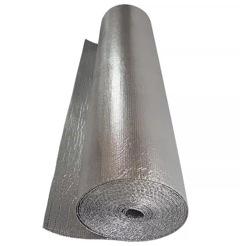 Reflective Radiator Insulation Film Roll for RVs and Conservatory Roofs, 1 x 1 m