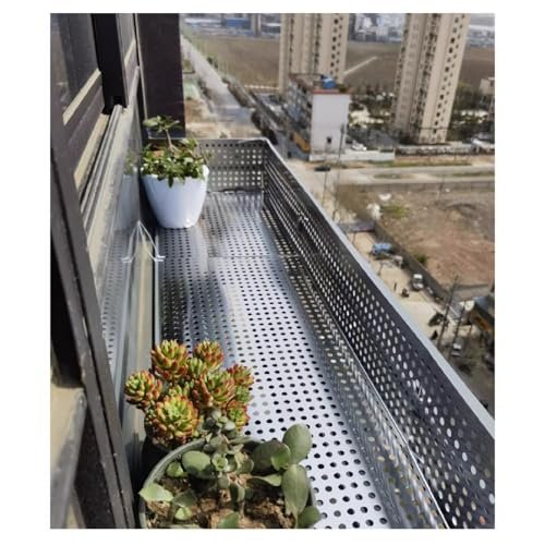 Generic Stainless Steel Perforated Sheet, 46 x 100 x 15 cm