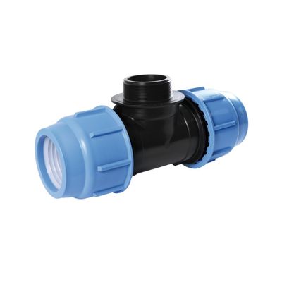 SAB Blueseal 16 PP T-Joint with Male Thread 32 x 3/4 in x 32