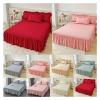 YGSGJSP Elegant Princess Bed Skirt, Light Yellow, 140 x 200 cm view 2