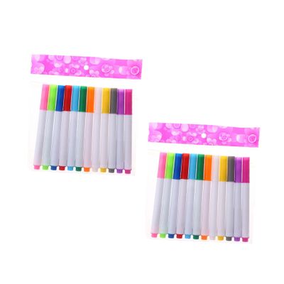 TEHAUX 24-Piece Liquid Chalk Markers, Washable Chalk Pens for Windows and Projects, Assorted Colors, Fast-Drying
