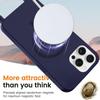 SLWYF Magnetic Phone Lanyard Case for iPhone 12 Pro Max, MagSafe Compatible, Detachable Strap, Dark Blue view 3