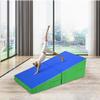 Foldable Tumbling Mat and Cheese Wedge Ramp for Kids view 3