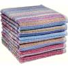 REDBEST 6-Pack Hand Towels, Multicolor Stripes, 50 x 100 cm view 2