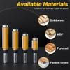 REKCKRUL 4-Piece Top- and Bottom-Bearing Flush Trim Router Bit Set, 1/2-Inch Shank view 4