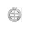 Round Stainless Steel Floor Drain for 110 mm Pipe, Anti-Clogging view 2