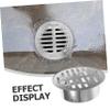 Round Stainless Steel Floor Drain for 110 mm Pipe, Anti-Clogging view 3