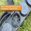 ChiliTec 4-Outlet Outdoor Power Strip, 10 m Cable, Black view 4