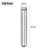 M METERXITY 100-Piece 304 Stainless Steel Cylinder Pins, M3 x 20 mm view 3