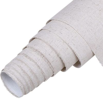 3 m Blank Canvas Roll, 28 cm Wide, Primed Linen Blend for Acrylic and Oil Painting