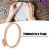 Thickened Round Wooden Embroidery Hoop view 4