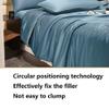 Summer Ice Silk Quilt, Anti-Allergy Breathable Self-Cooling Blanket, Red Bean Paste + Gray, 180 × 220 cm Set view 4