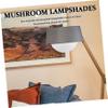 PRETYZOOM 2-Pack White Plastic Chandelier Shades, Half-Dome Mushroom Design view 4