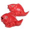 Carp Ceramic Toilet Bolt Caps, 2-Pack, Red view 1