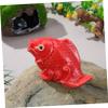 Carp Ceramic Toilet Bolt Caps, 2-Pack, Red view 4