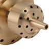 Brass Fountain Nozzle, Copper Double-Column Fountain Nozzle, Musical Fountain Landscape Nozzle for Ponds, Courtyards, Rockeries and Gardens (G1 in) view 3