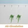 ULTECHNOVO 12-Pack Hanging Plastic Flower Pots with Mesh Bottom for Orchids and Succulents view 3