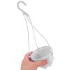 ULTECHNOVO 12-Pack Hanging Plastic Flower Pots with Mesh Bottom for Orchids and Succulents view 4