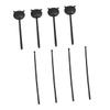 ERINGOGO Handheld 4-Piece Black Eye Occluder Set with Test Pointer, Non-Slip, for Eye Charts view 1