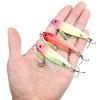 Pjeghbvop Fishing Jigging Spoon Lure with Hooks view 3