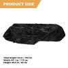 Black Fabric Lawn Mower Protective Cover view 2