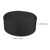 Adjustable Chef Hats, 2-Pack, Black Fabric view 2