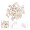 MAGICLULU 50-Piece Conical Laboratory Rubber Stoppers, White Sealing Plugs for Flasks and Bottles view 3