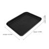 PENIKOKO Shoe Trays, 3-Pack, Heavy-Duty Plastic, Non-Slip Textured Surface for Wet Shoes and Boots view 2