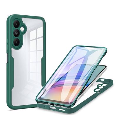 SEHEYA 360° Protective Case for Samsung Galaxy S21 FE, Green