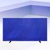 XTGDIEM Removable Table Tennis Barrier, Privacy Screen for Solo Training with Swivel Bracket, Blue, 140 x 75 cm, 8-Piece Set view 1