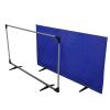 XTGDIEM Removable Table Tennis Barrier, Privacy Screen for Solo Training with Swivel Bracket, Blue, 140 x 75 cm, 8-Piece Set view 4