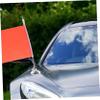 Stainless Steel Car Flagpole with Suction Cup, Silver view 4