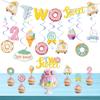 Candyland Ice Cream Birthday Party Decorations view 1