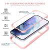 Phoona 360-Degree Case for Samsung Galaxy S21 5G 6.2", TPU Full-Body Cover with Built-In Screen Protector, Aesthetic Pattern Design, Front and Back Protection, Bumper, 05 view 3