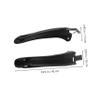 Mountain Bike Fenders, 1 Pair, Plastic, Black view 2