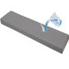 JORTUIO Waterproof Outdoor Bench Cushion, 5 cm Thick, Gray, 150 x 45 x 5 cm view 1