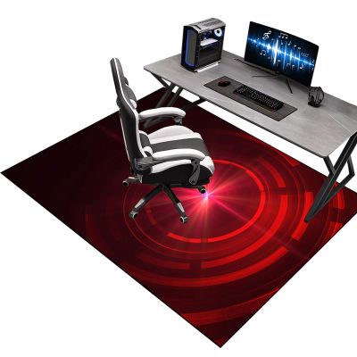 Evimstil Gaming Floor Protection Mat, 150 x 170 cm, High-Density Anti-Slip Chair Mat