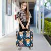 JUMBEAR A4 Zipper Conference Folder with Ring Binder, Notebook and Corgi Dog Design view 3