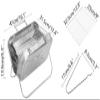 Portable Folding Charcoal Camping Grill view 2