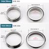 Desk Cable Grommet, Decorative Wire Hole Cover, Silver, 25 mm view 4
