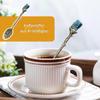 Crystal Spoon - Retro Design with Crystal Stone view 3