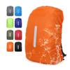 Portable Ultralight Reflective Stripe Backpack Rain Cover, Gray, 35 L view 2